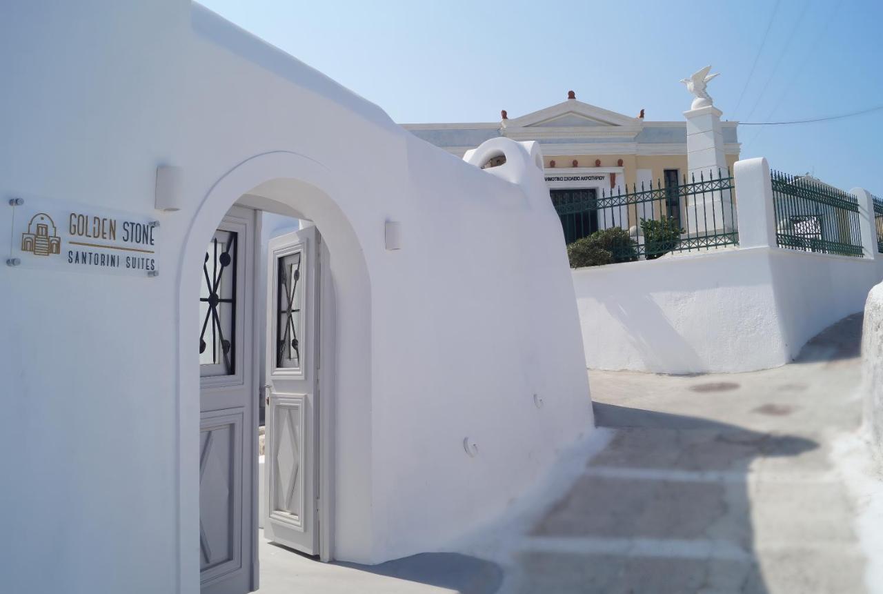 Golden Stone Santorini Suites Akrotírion Exterior foto