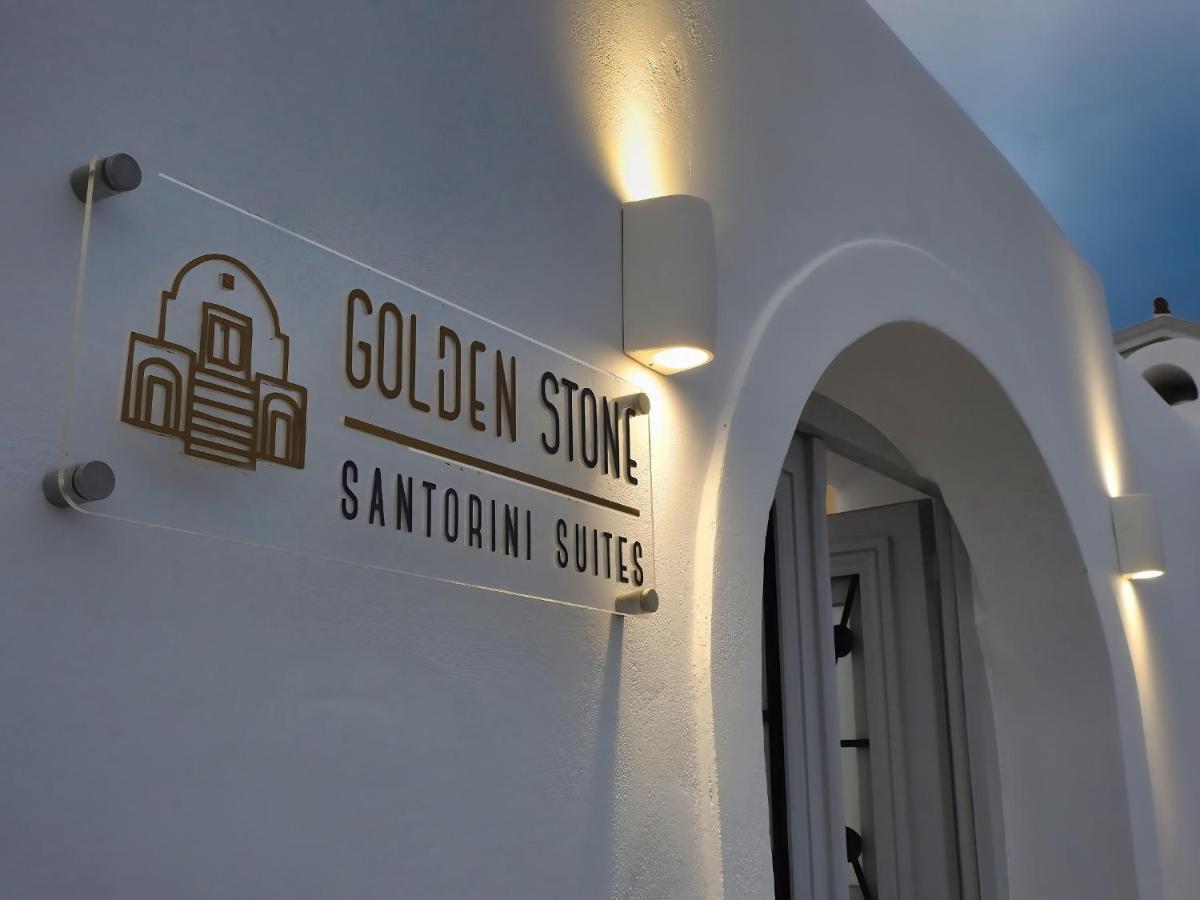 Golden Stone Santorini Suites Akrotírion Exterior foto